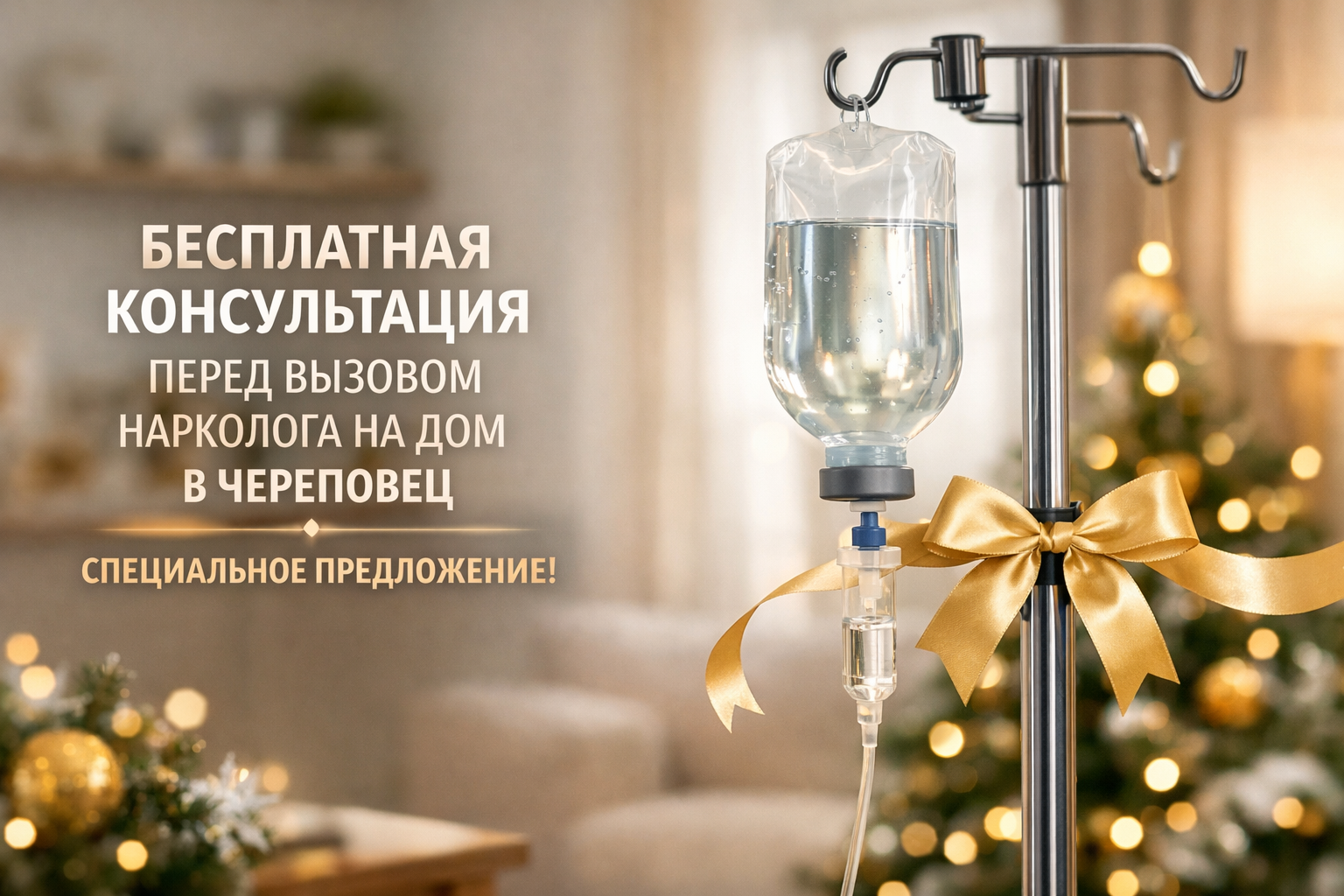 Бесплатная консультация перед вызовом нарколога на дом в Череповце